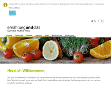 Tablet Screenshot of ernaehrung-ulm.de